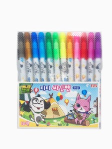 [티티] 12색 싸인펜(수성)