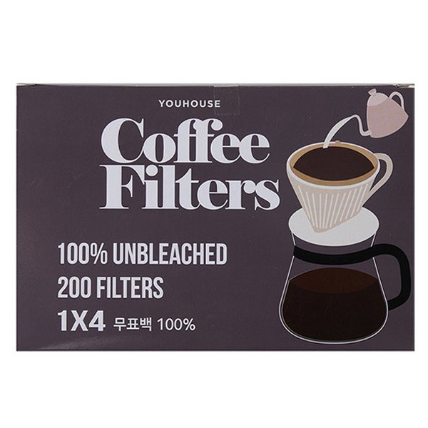 커피 여과지 200매 일회용 핸드드립커피필터
